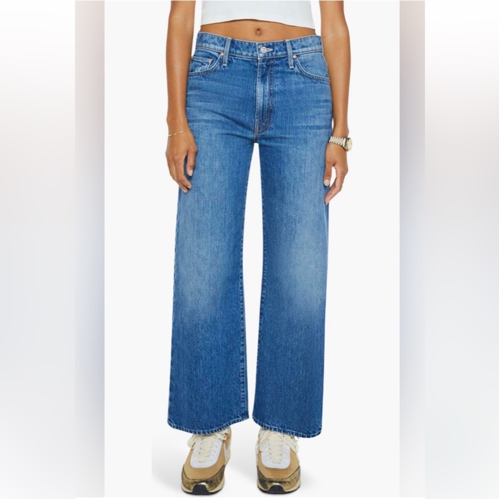 MOTHER Blue Flare & Wide Leg Jeans
